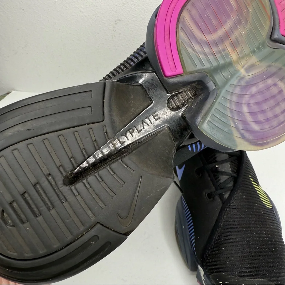 Nike Training Air Zoom SuperRep 2 Sneakers Black Cyber Multi CU5925-010 Size 9